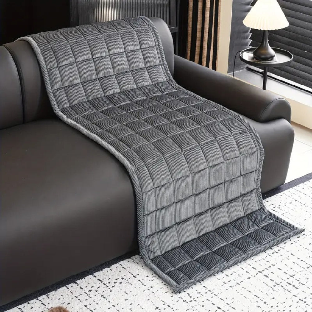 MetroQuilt – Quilted Non-Slip Couch Cover Mat