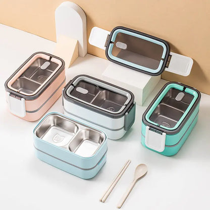 FreshPort Box - Bento Lunch Box - Modern Style - Leakproof Meal Storage