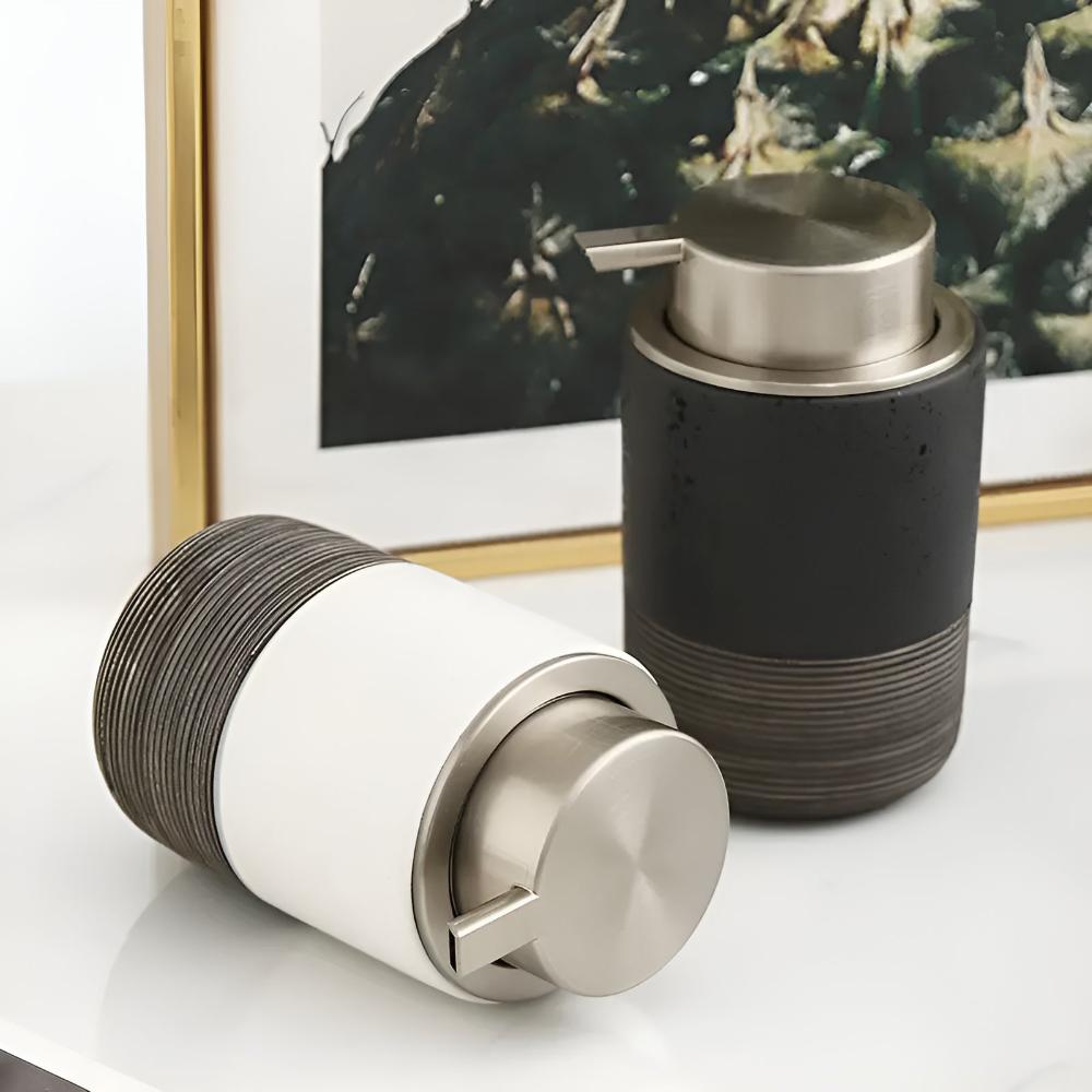 Matelle – Minimalist Ceramic Soap Dispenser
