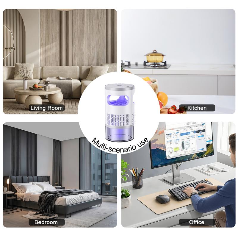 SilentGuard™ UV Flying Insect Trap- Quiet Protection. Peaceful Living