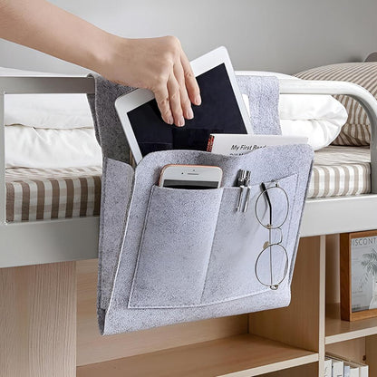 NeatNest – All-in-One Bedside Organizer