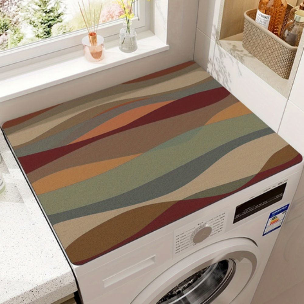 CleanNest Mat - Appliance Cover Mat - Boho Style - Surface Protection