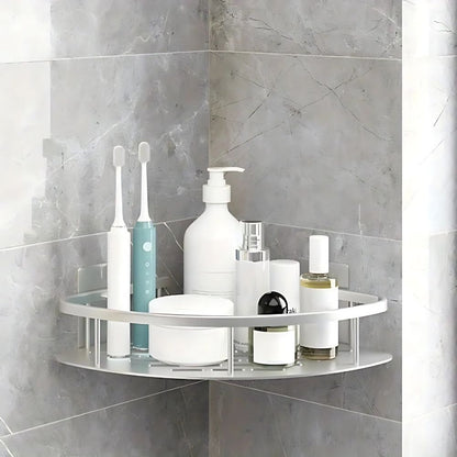 Alucurve – Adhesive Aluminium Shower Shelf Organiser