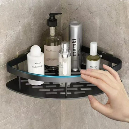 Alucurve – Adhesive Aluminium Shower Shelf Organiser