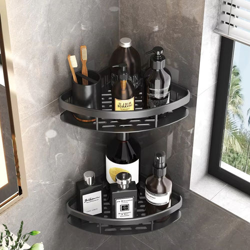 Alucurve – Adhesive Aluminium Shower Shelf Organiser