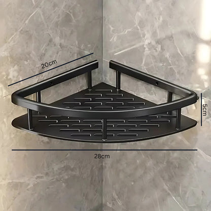 Alucurve – Adhesive Aluminium Shower Shelf Organiser