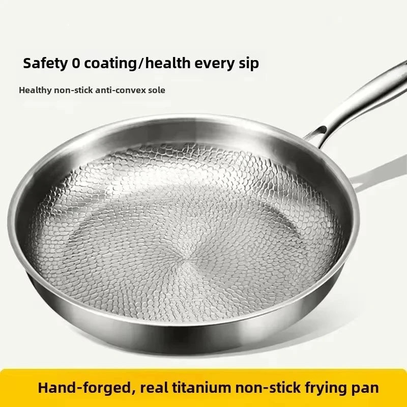 Titavax – Hammered Titanium Non-Stick Frying Pan