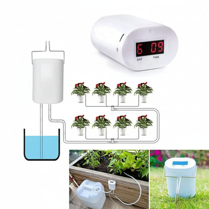 PlantFlow System – Smart Drip Irrigation Kit – Automatic Indoor Plant Care