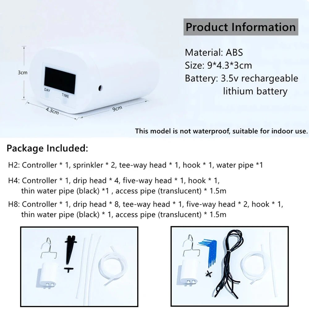 PlantFlow System – Smart Drip Irrigation Kit – Automatic Indoor Plant Care
