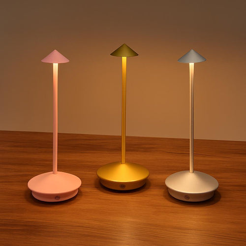 Luma Table Lamp - Dimmable Touch Control, Cordless Design