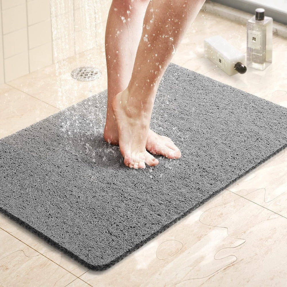 Serene Shower Mat Non Slip - Microban Fabric, Soft Texture