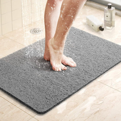 Serene Shower Mat Non Slip - Microban Fabric, Soft Texture
