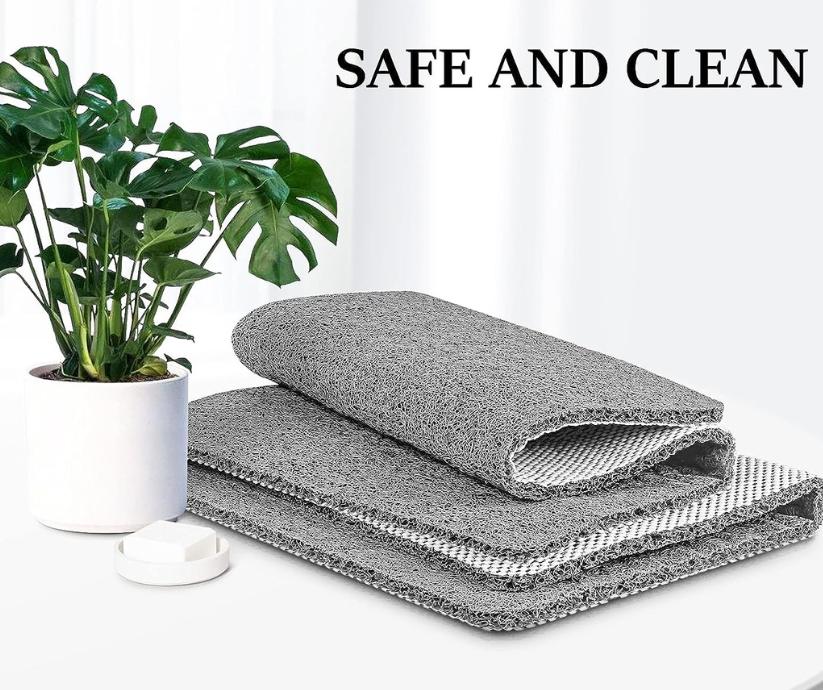 Serene Shower Mat Non Slip - Microban Fabric, Soft Texture