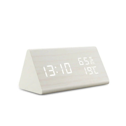 ZenWood – Wooden LED Alarm Clock