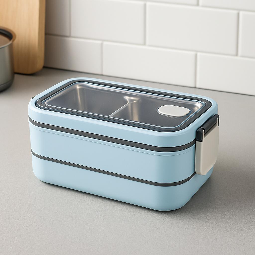 FreshPort Box - Bento Lunch Box - Modern Style - Leakproof Meal Storage