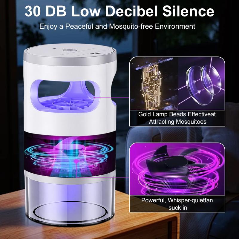 SilentGuard™ UV Flying Insect Trap- Quiet Protection. Peaceful Living
