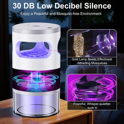 SilentGuard™ UV Flying Insect Trap- Quiet Protection. Peaceful Living