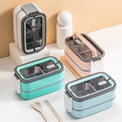 FreshPort Box - Bento Lunch Box - Modern Style - Leakproof Meal Storage