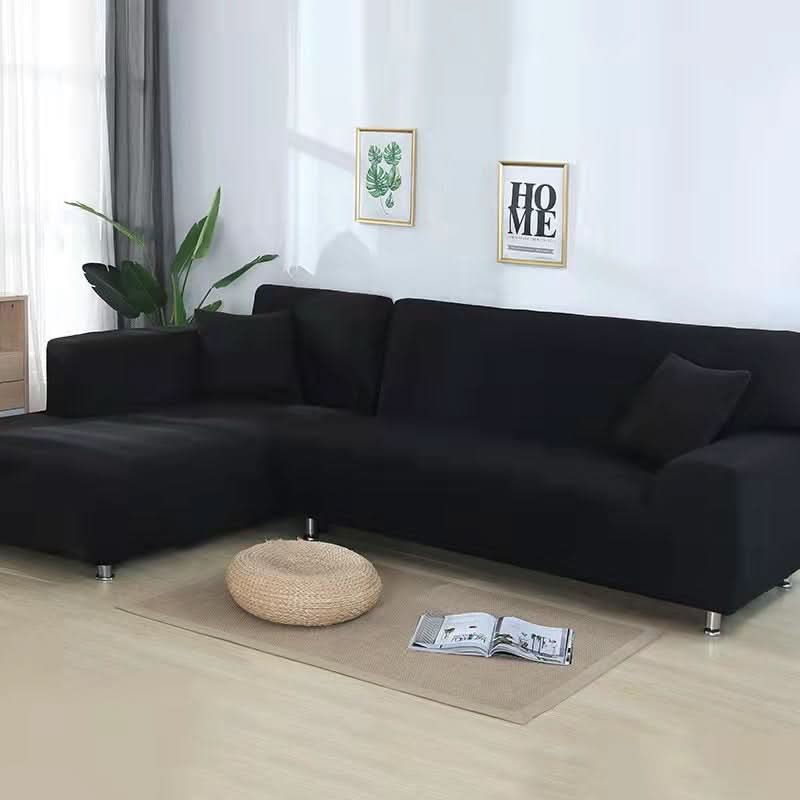 VeluxeStretch – Soft Velvet Sofa Cover