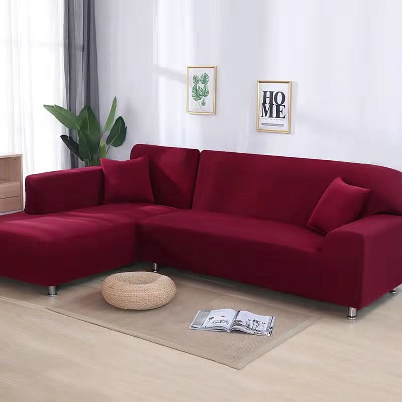 VeluxeStretch – Soft Velvet Sofa Cover