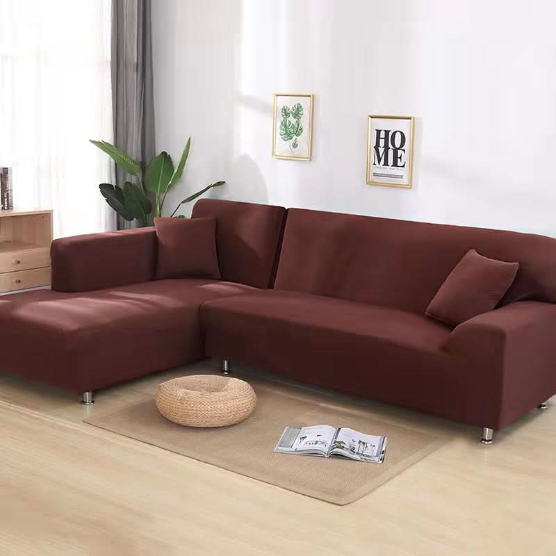 VeluxeStretch – Soft Velvet Sofa Cover