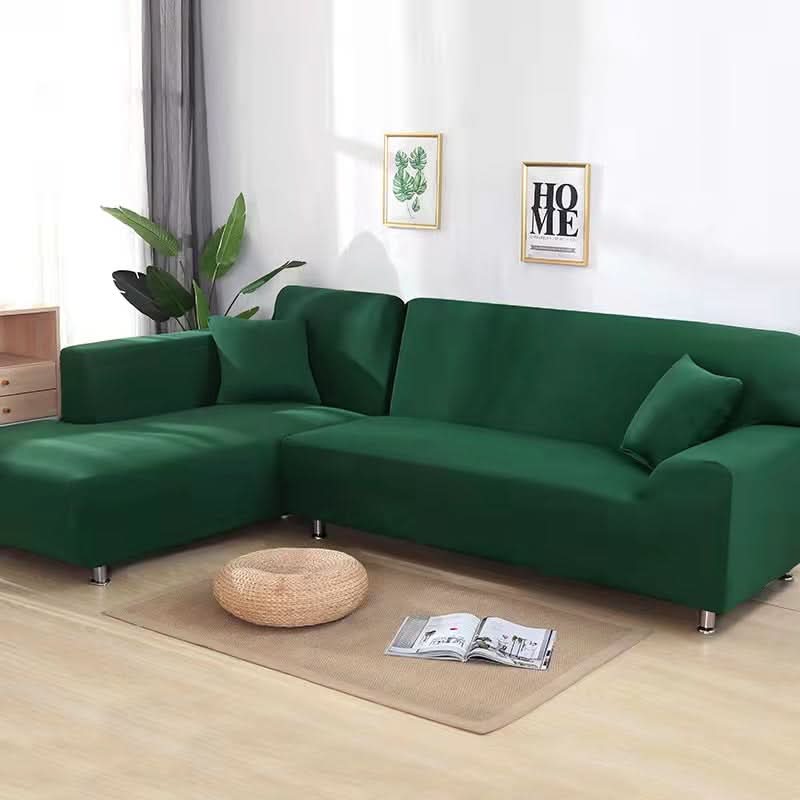 VeluxeStretch – Soft Velvet Sofa Cover