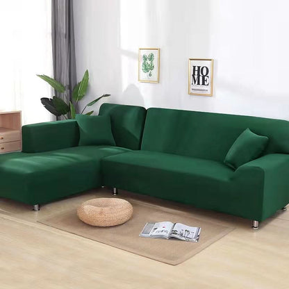 VeluxeStretch – Soft Velvet Sofa Cover