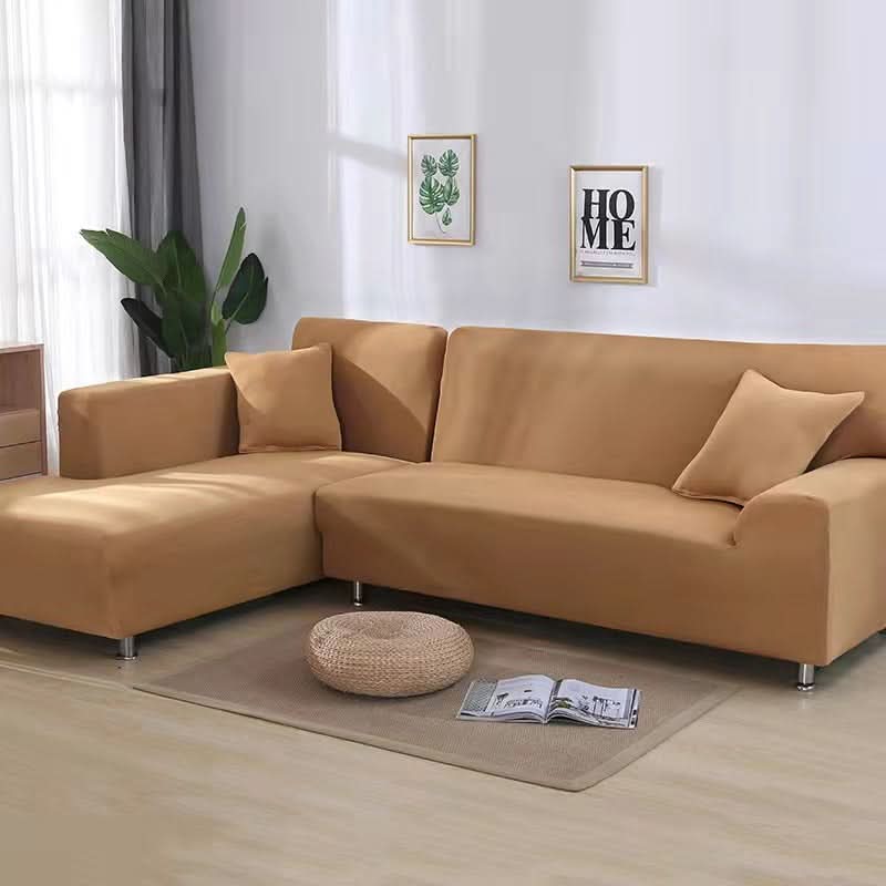 VeluxeStretch – Soft Velvet Sofa Cover