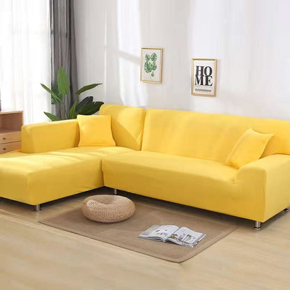 VeluxeStretch – Soft Velvet Sofa Cover