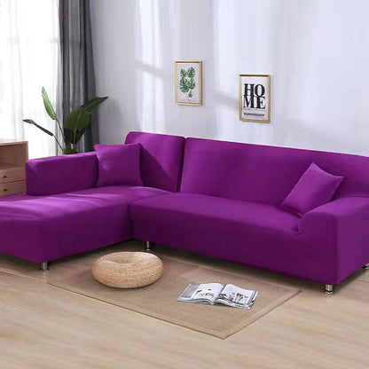 VeluxeStretch – Soft Velvet Sofa Cover