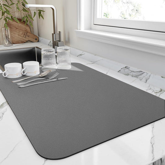 DryNest Pro – Ultra-Absorbent Dish Mat – Fast Drying Kitchen Essential