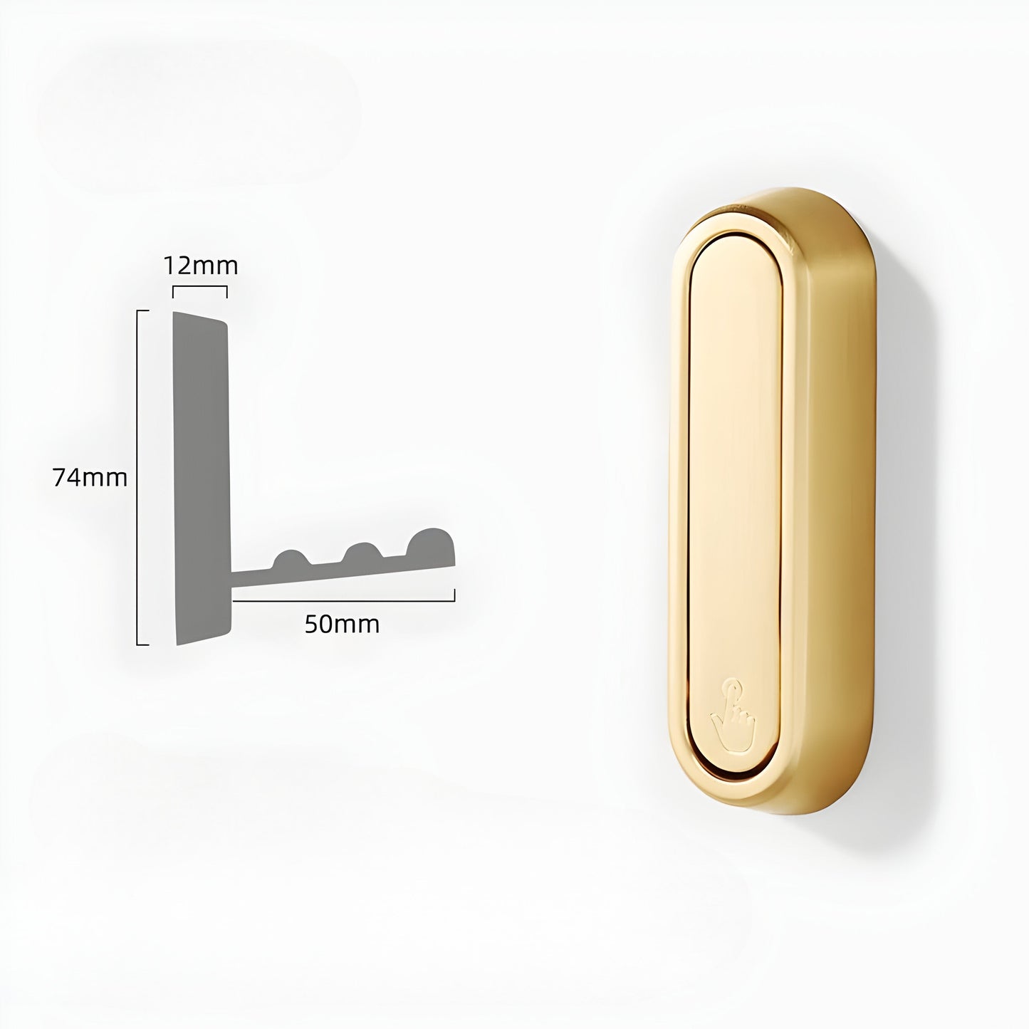 Foldra – Hidden Foldable Wall Hook