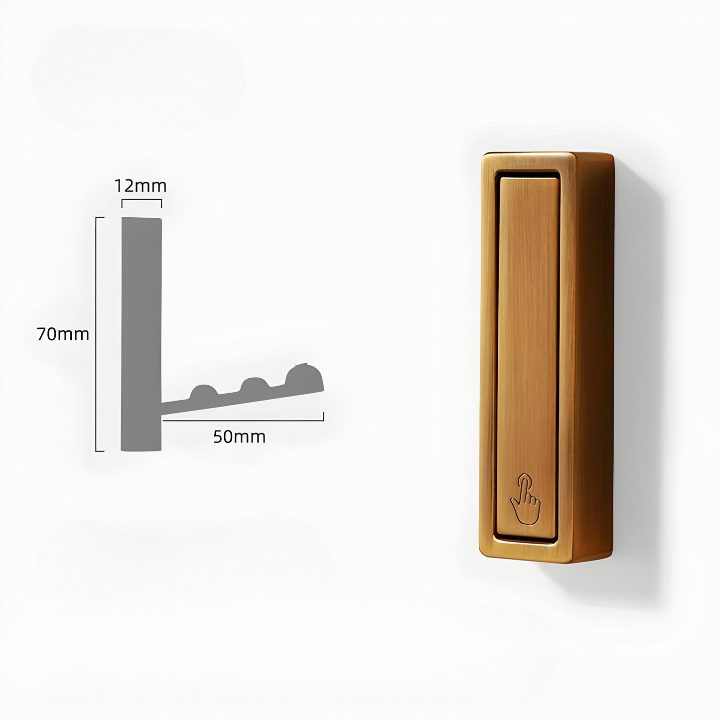 Foldra – Hidden Foldable Wall Hook