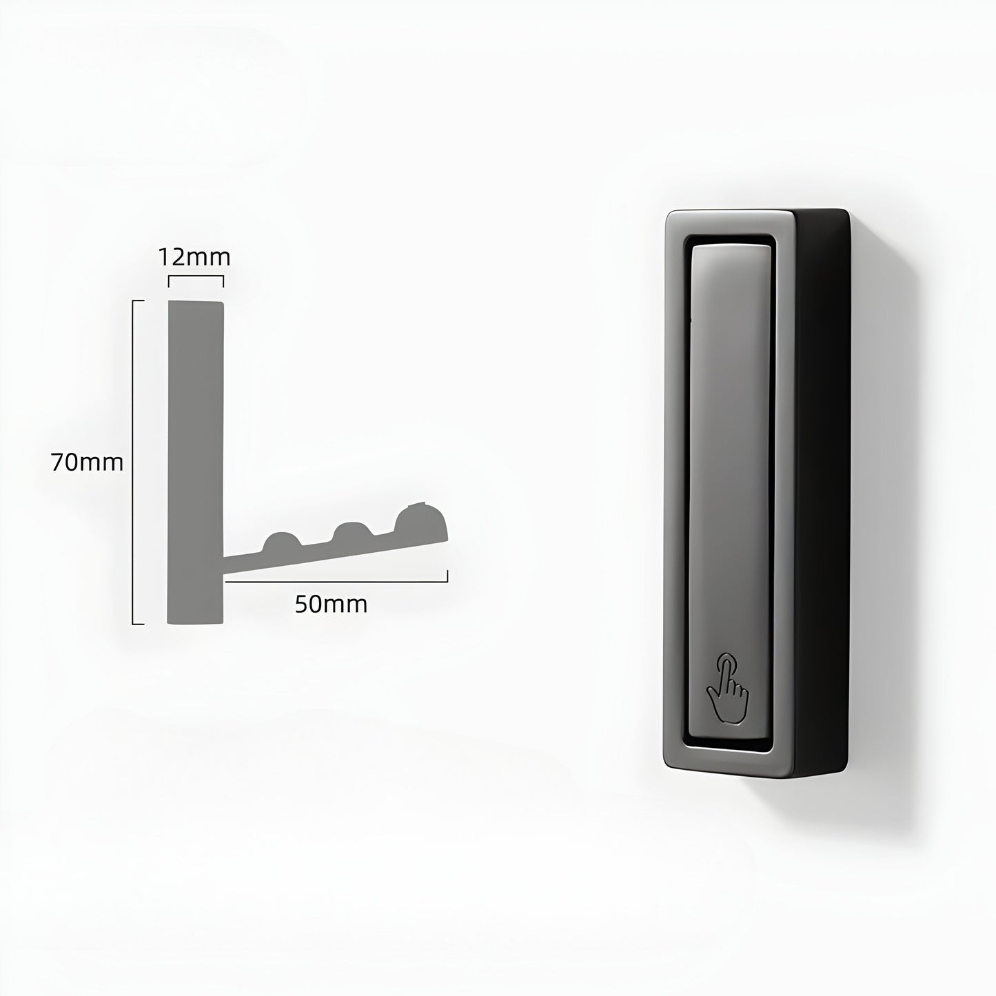 Foldra – Hidden Foldable Wall Hook